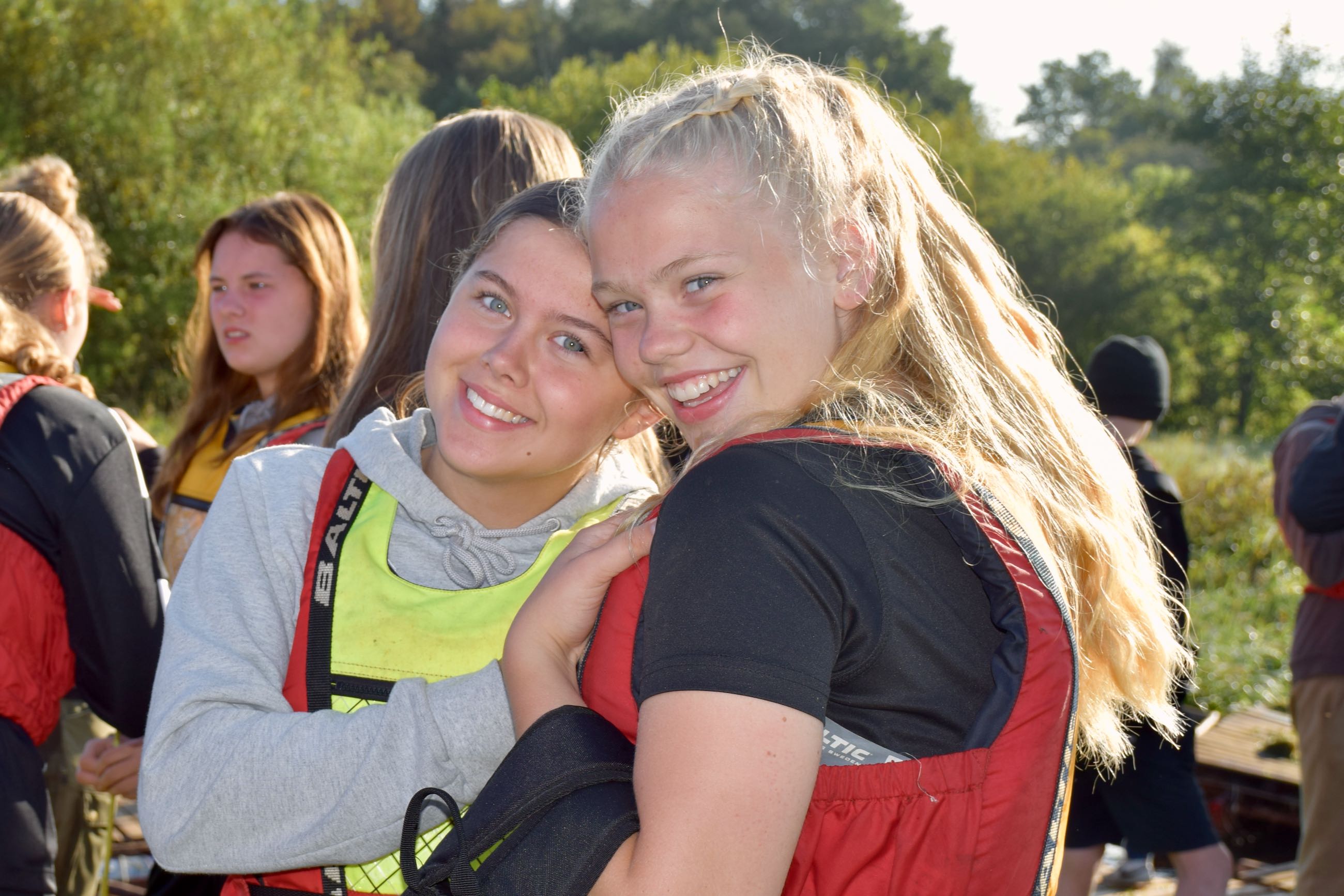 Færøske elever på efterskole i Danmark. 
