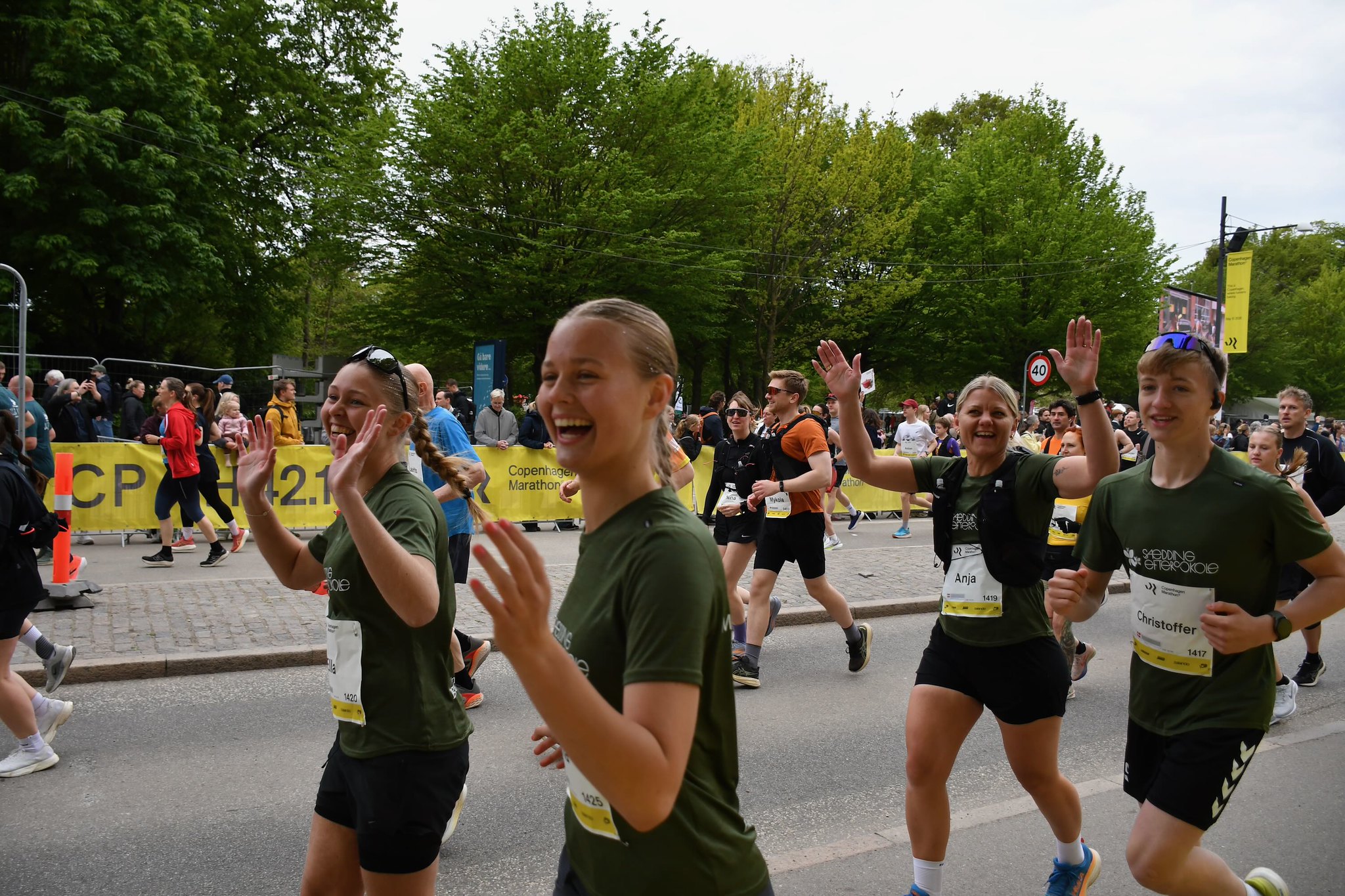 Sædding Efterskole Valgfag Copenhagen Marathon Løb