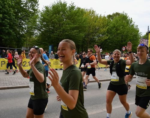 Sædding Efterskole Valgfag Copenhagen Marathon Løb